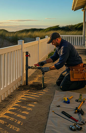 Plumber Outdoor Pipework